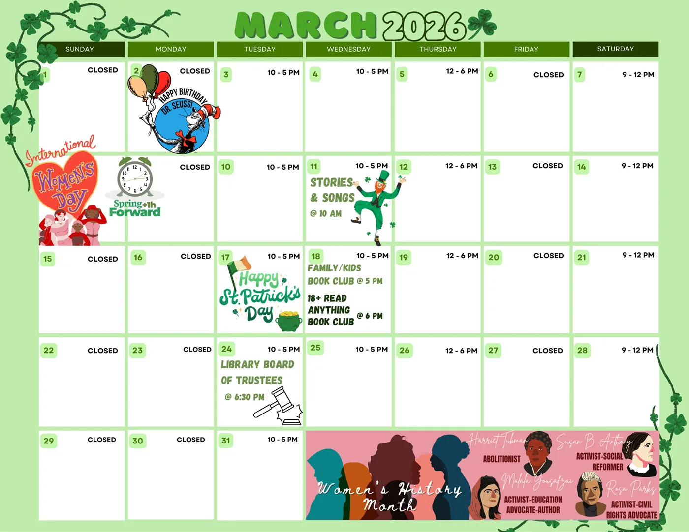 March-Calendar